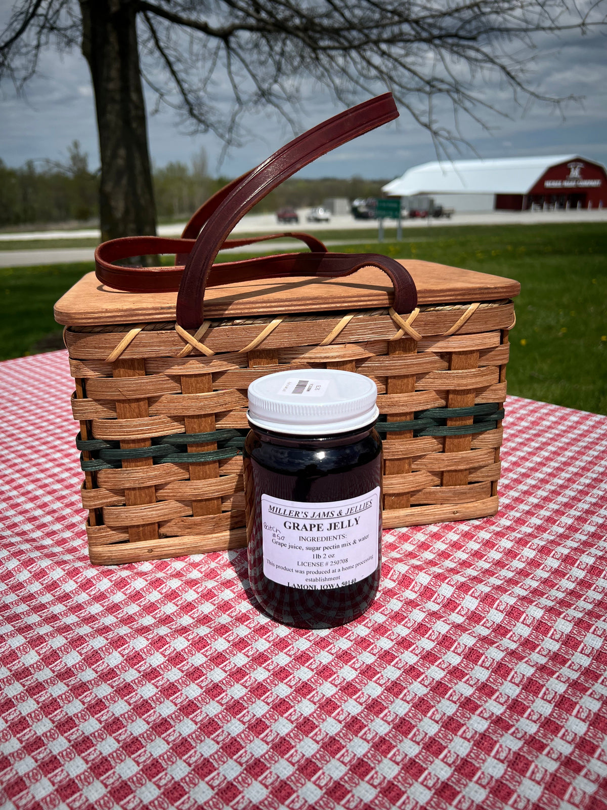 Miller’s Amish-Made Grape Jelly | 9.4 or 18 oz