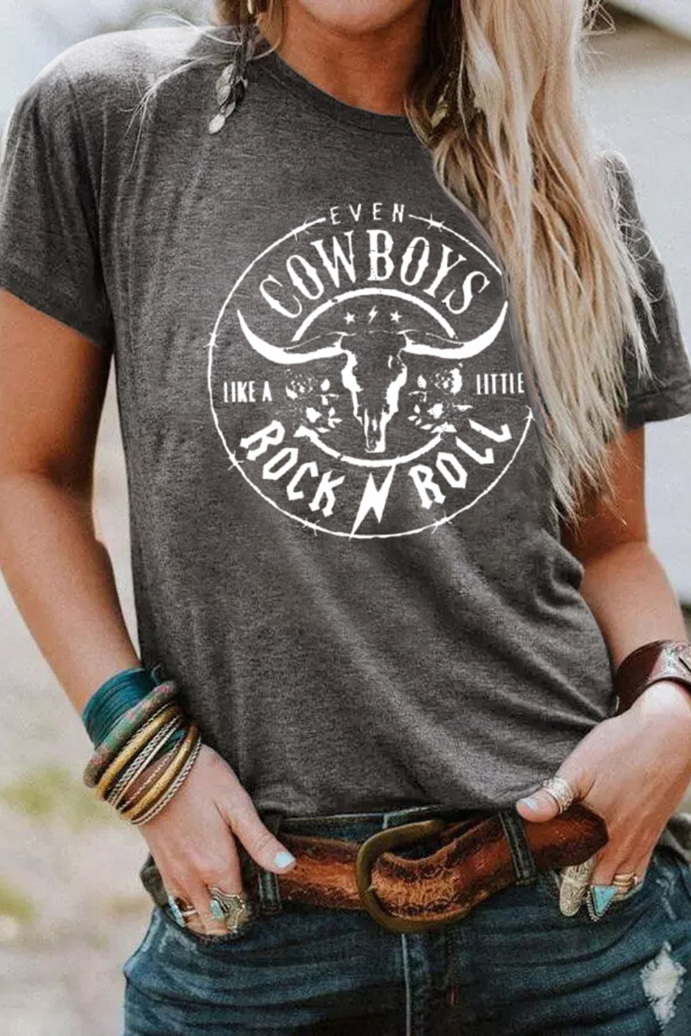 Western Steer Graphic Tee