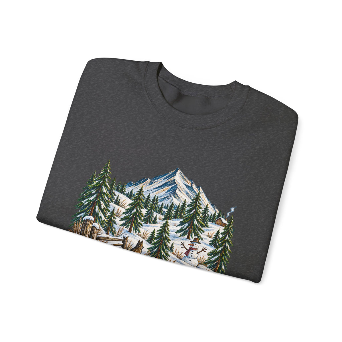 Adventure Is Calling Mountain Crewneck Sweatshirt