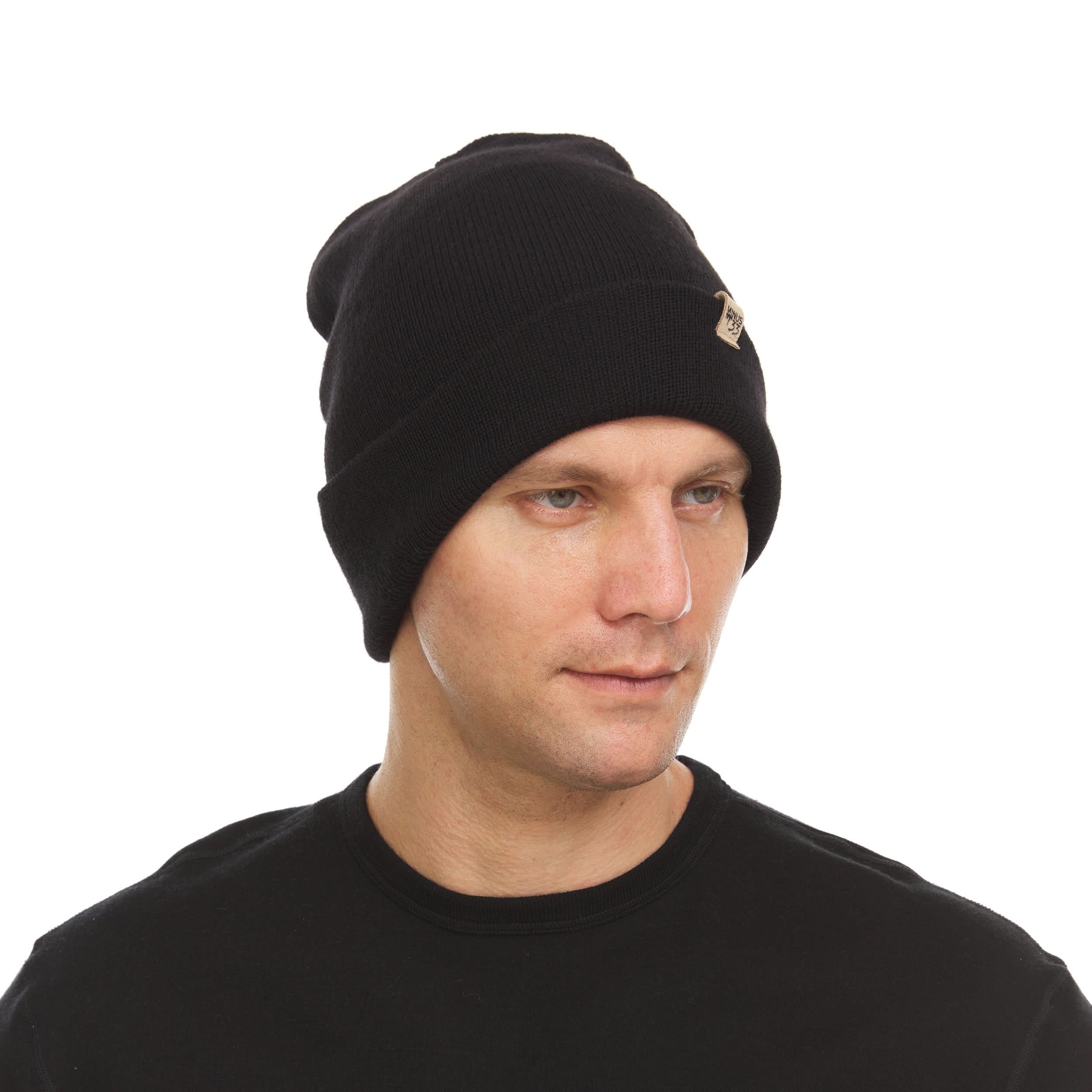 Merino Wool Cuff Beanie