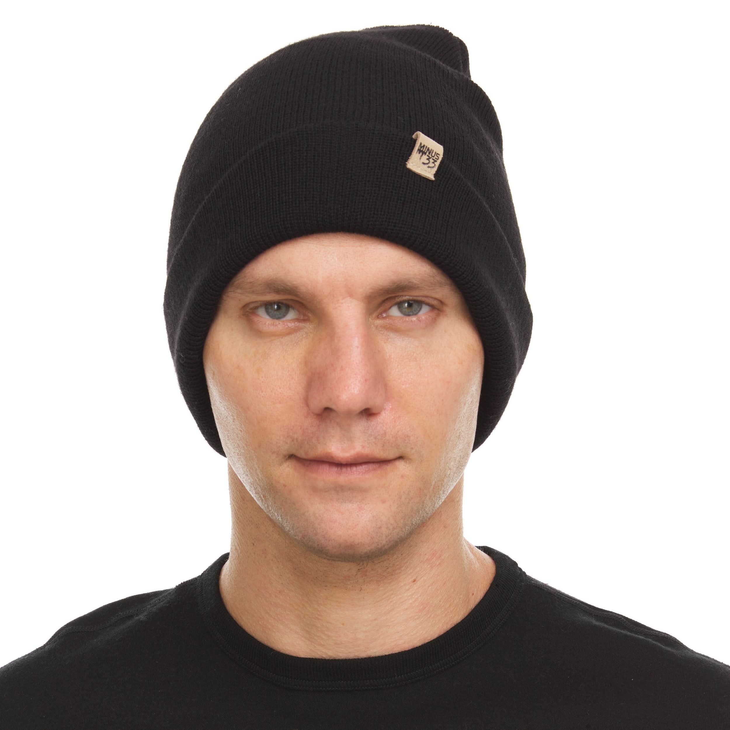 Merino Wool Cuff Beanie