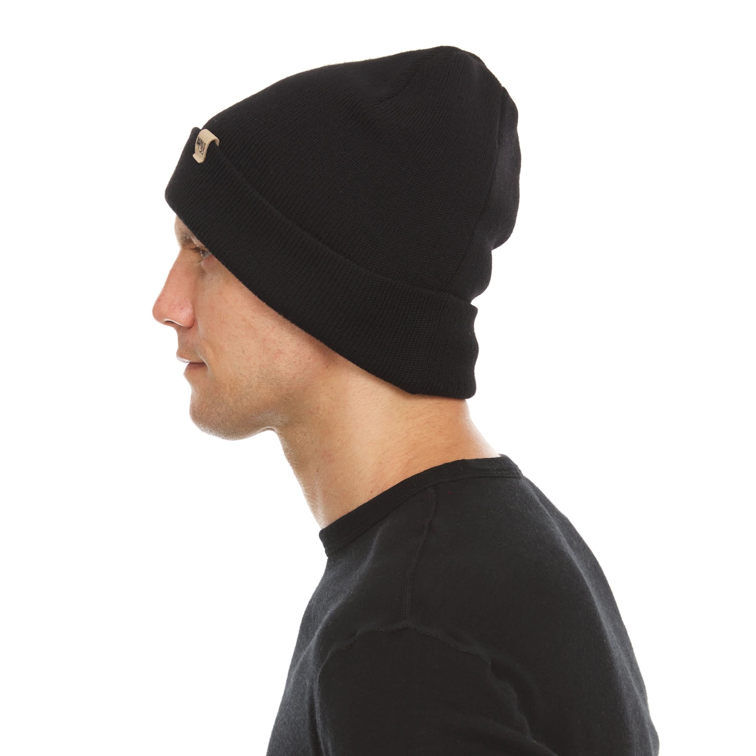 Merino Wool Cuff Beanie