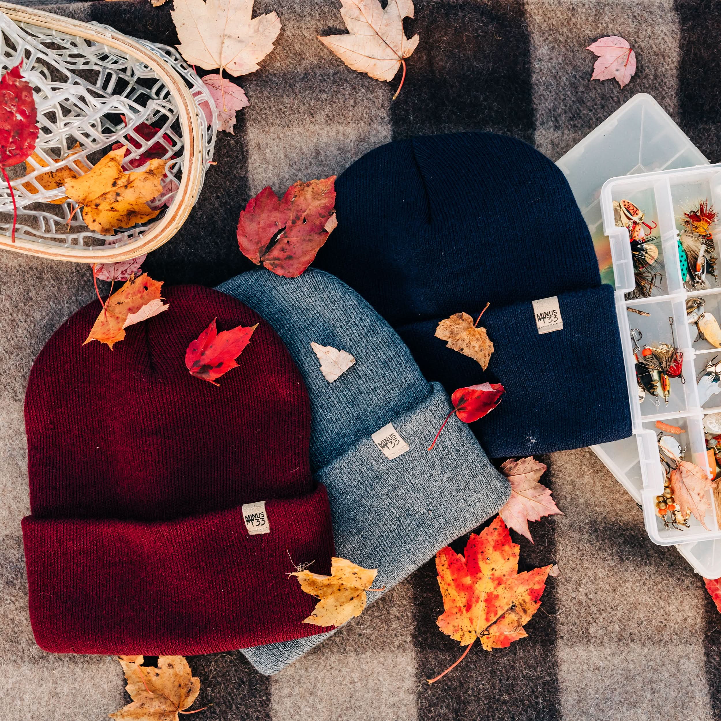 Merino Wool Cuff Beanie