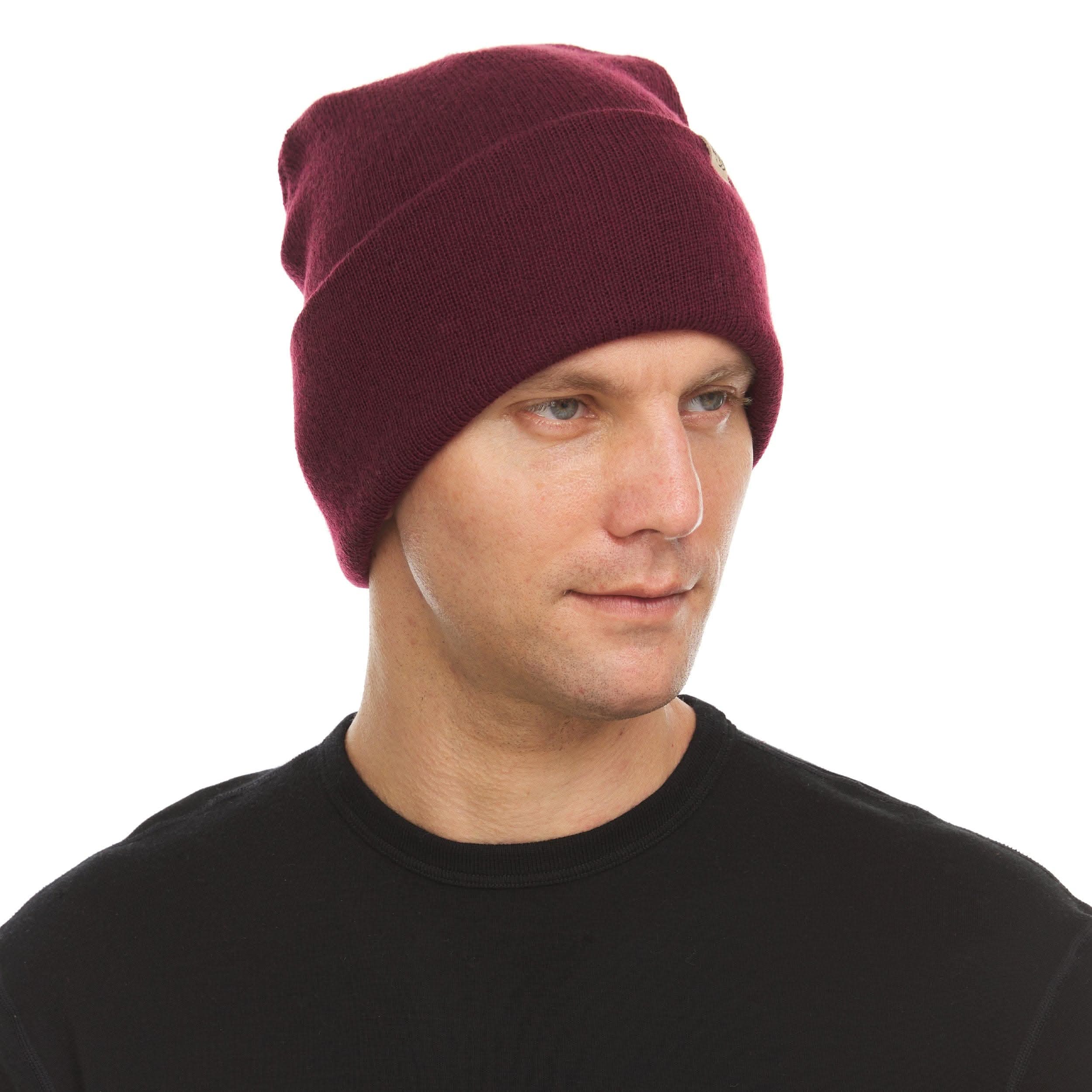 Merino Wool Cuff Beanie
