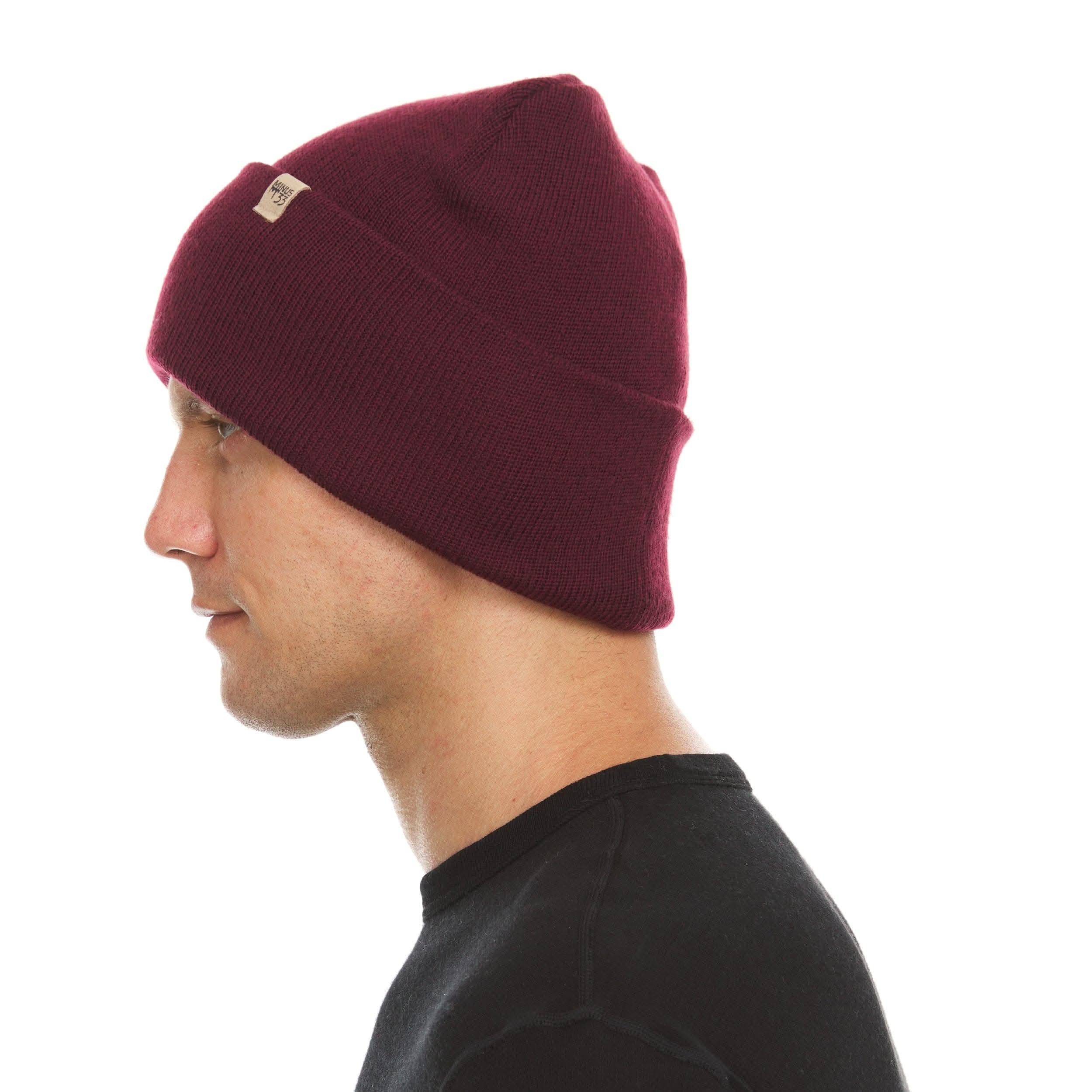 Merino Wool Cuff Beanie
