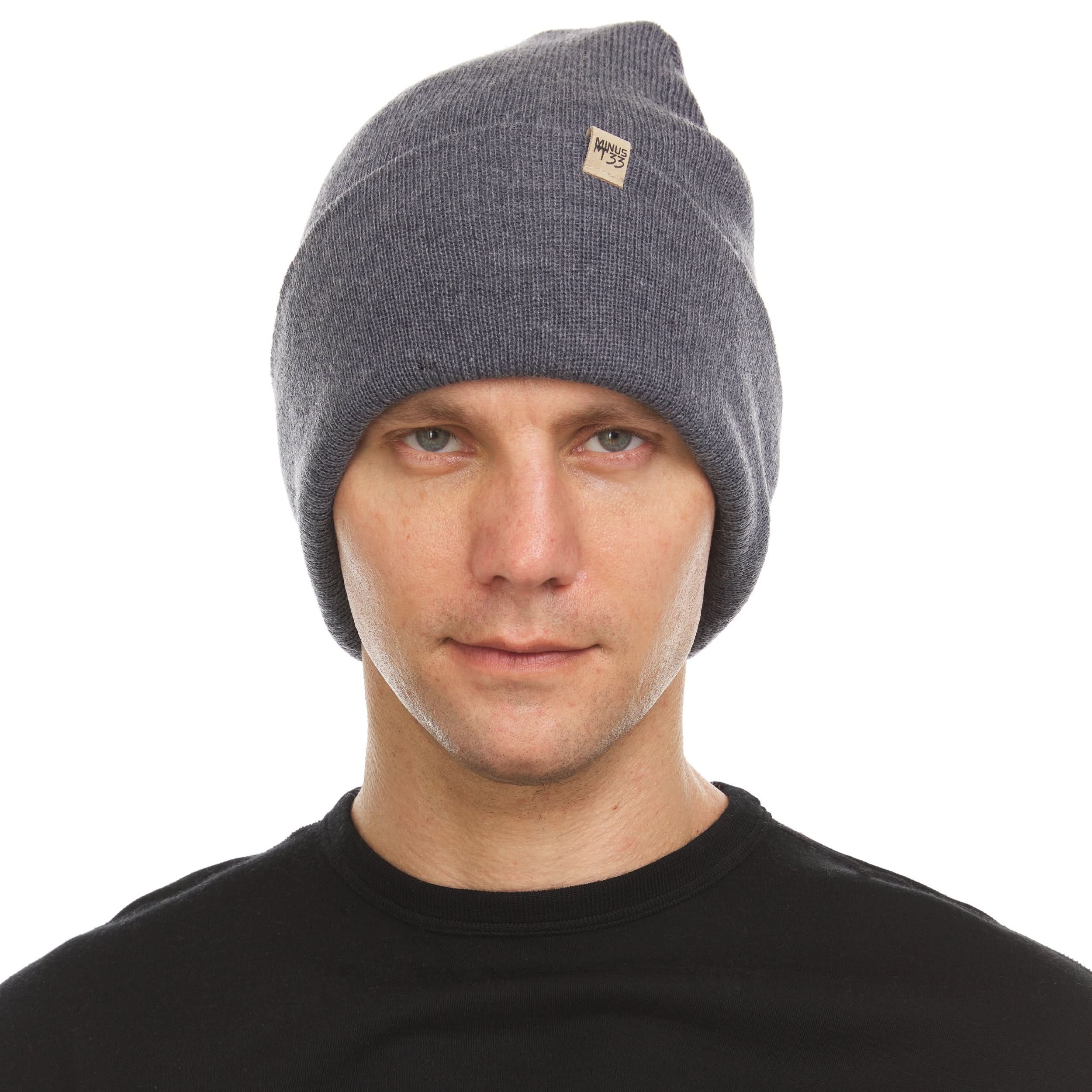 Merino Wool Cuff Beanie