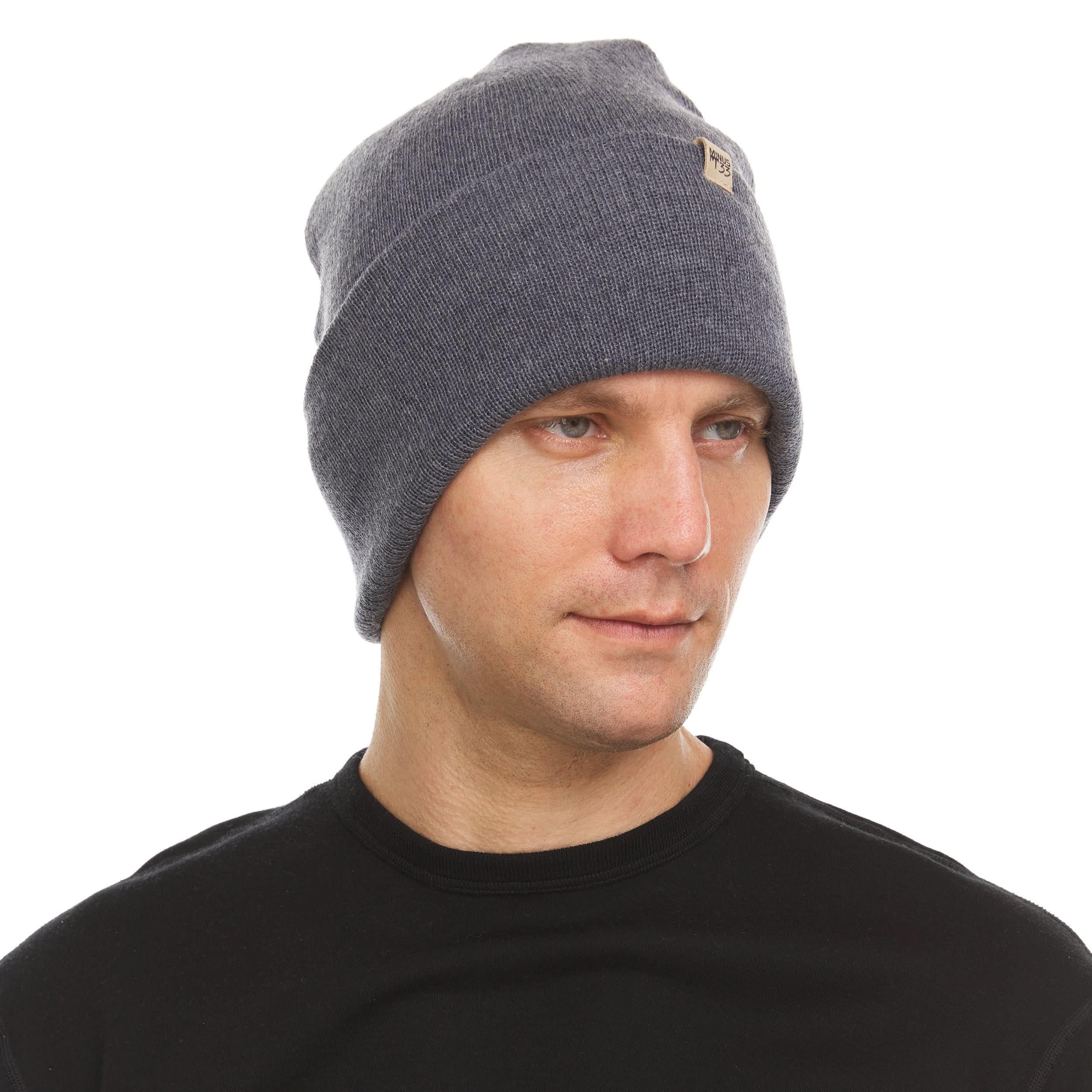 Merino Wool Cuff Beanie