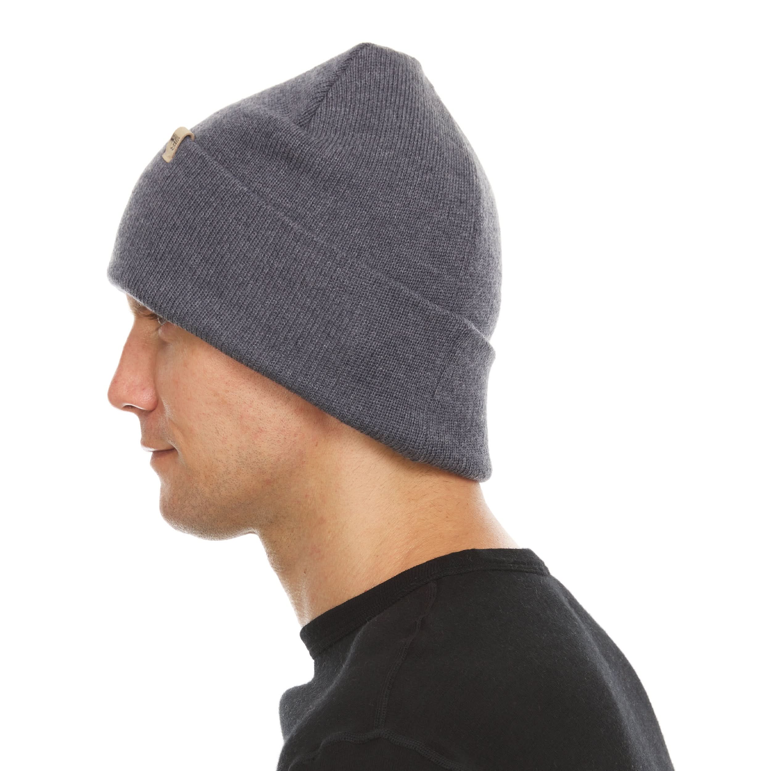 Merino Wool Cuff Beanie