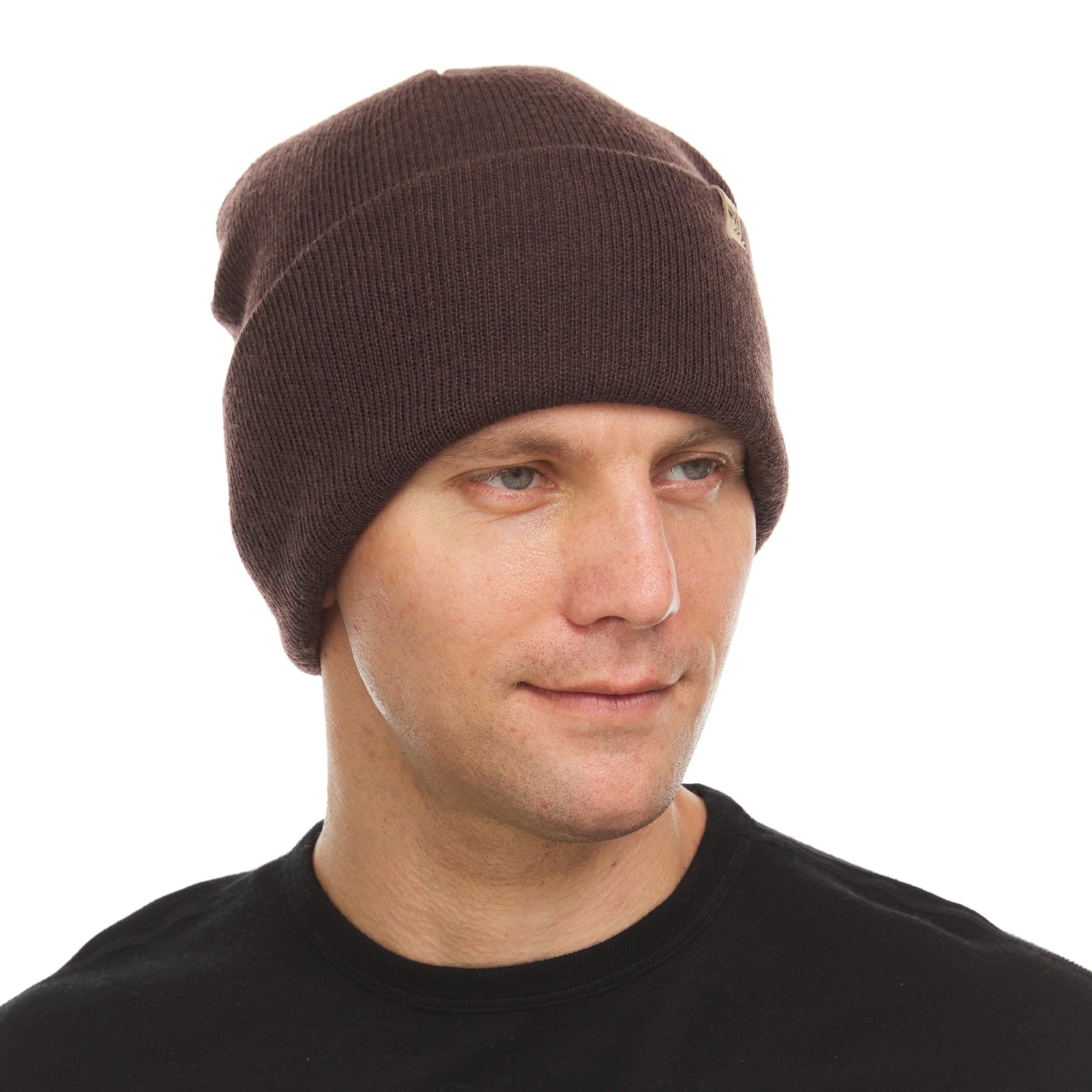 Merino Wool Cuff Beanie