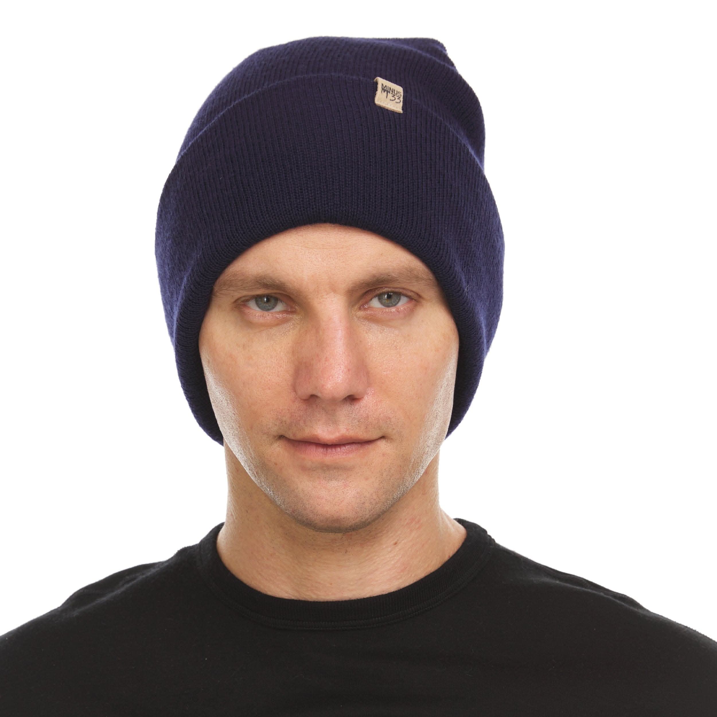 Merino Wool Cuff Beanie