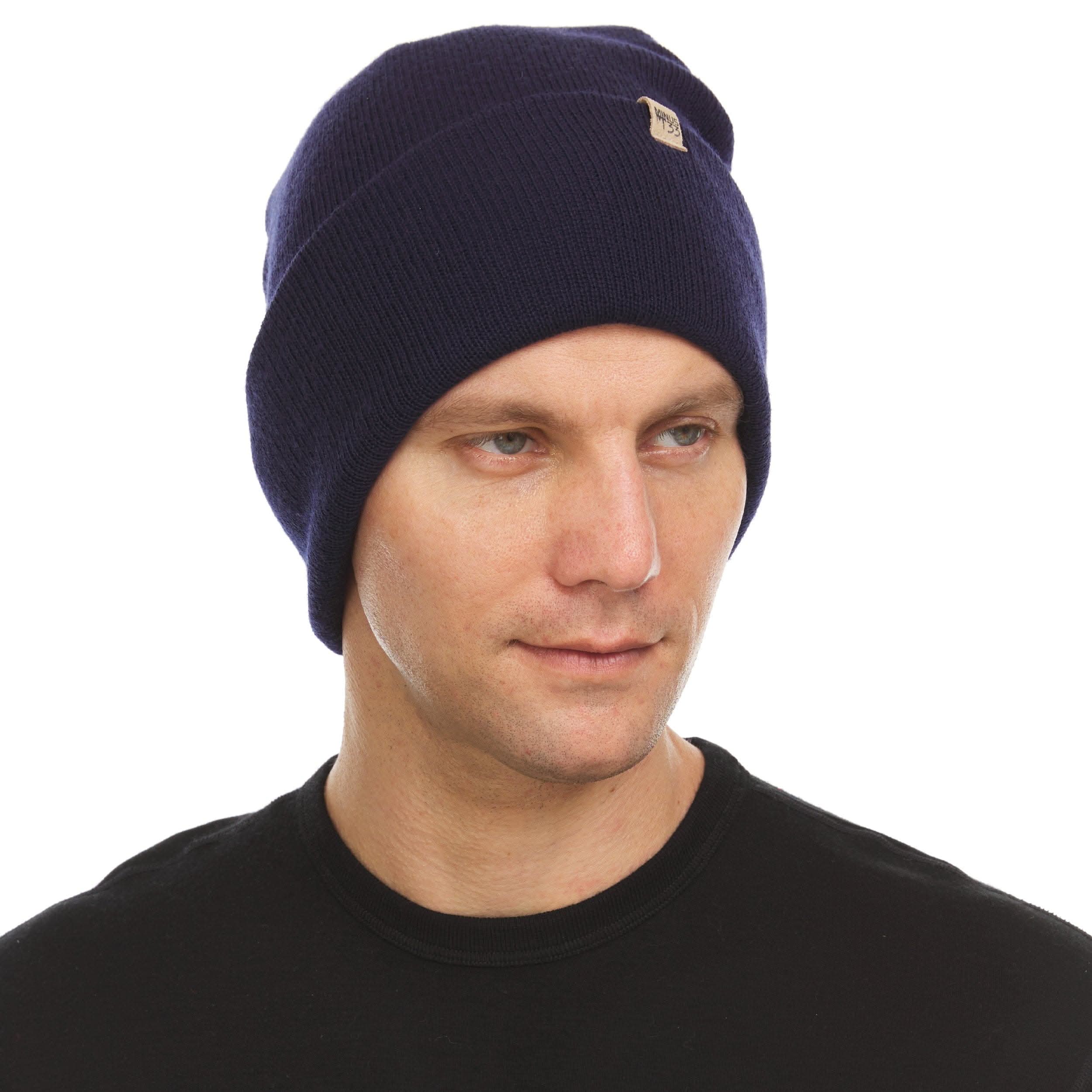 Merino Wool Cuff Beanie