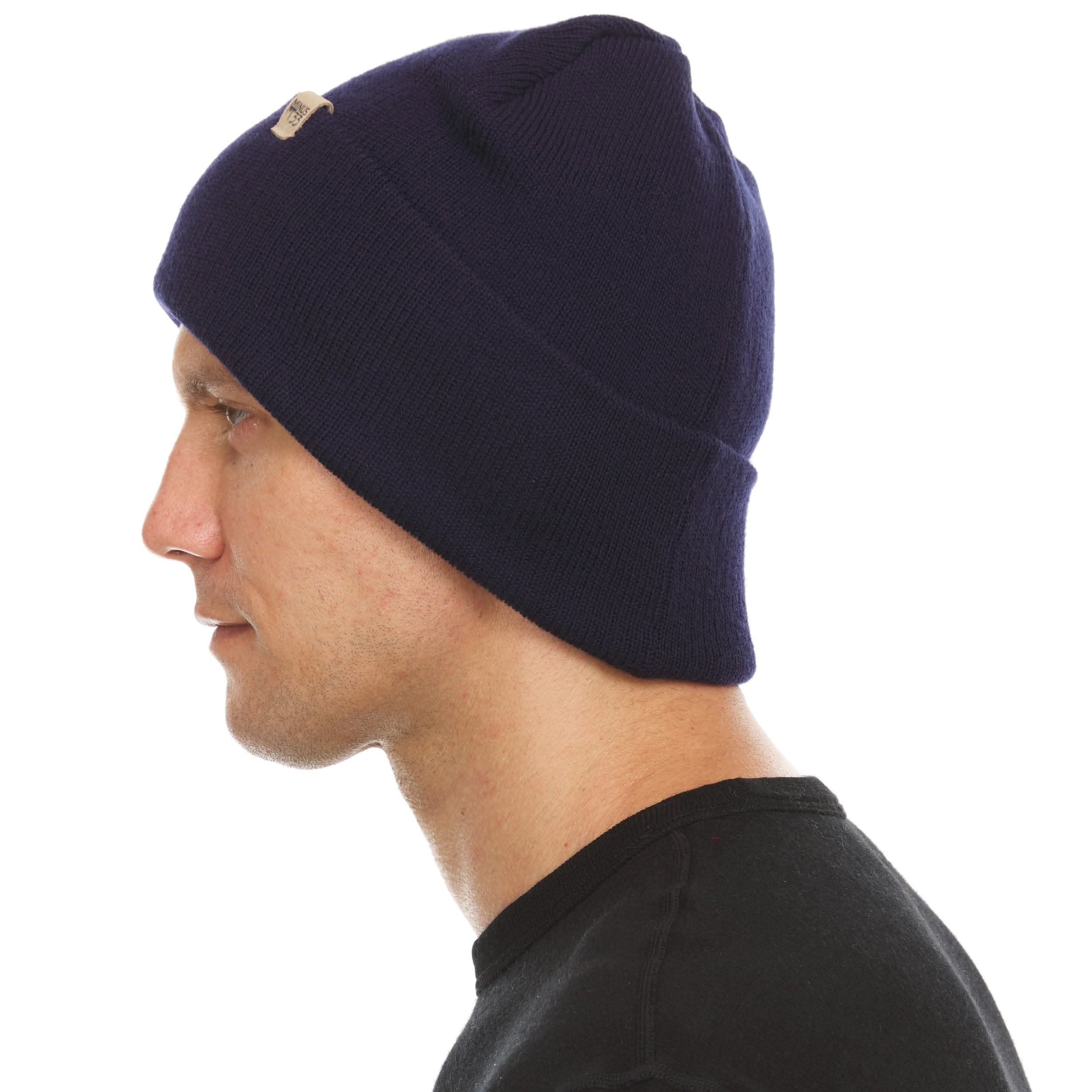 Merino Wool Cuff Beanie
