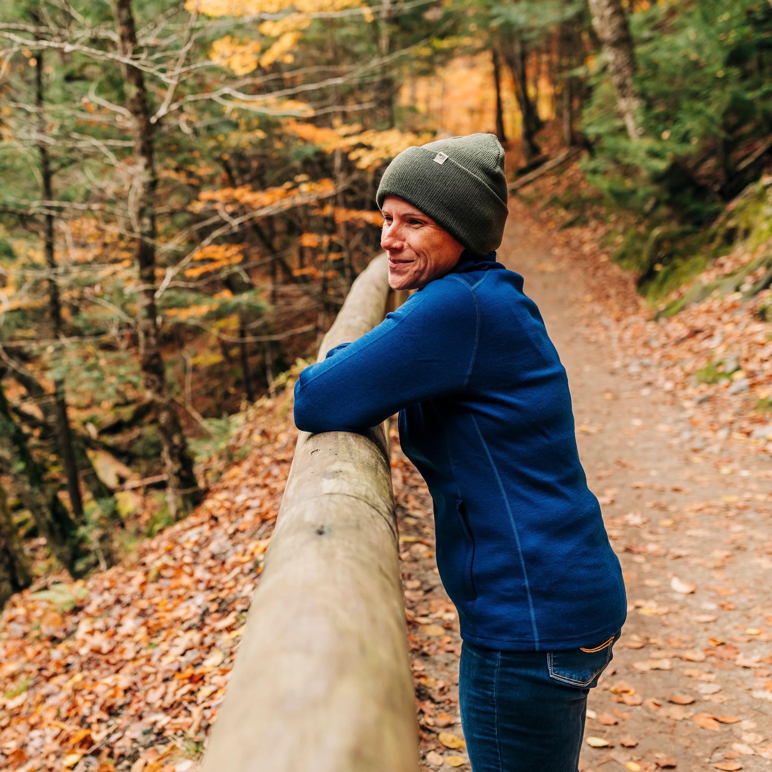 Merino Wool Cuff Beanie