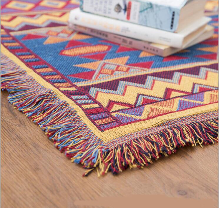 Mountain Weave Three-Layer Throw