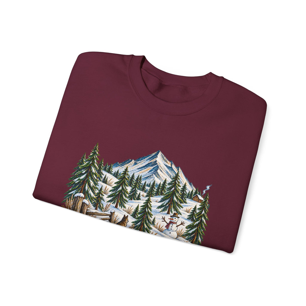 Adventure Is Calling Mountain Crewneck Sweatshirt