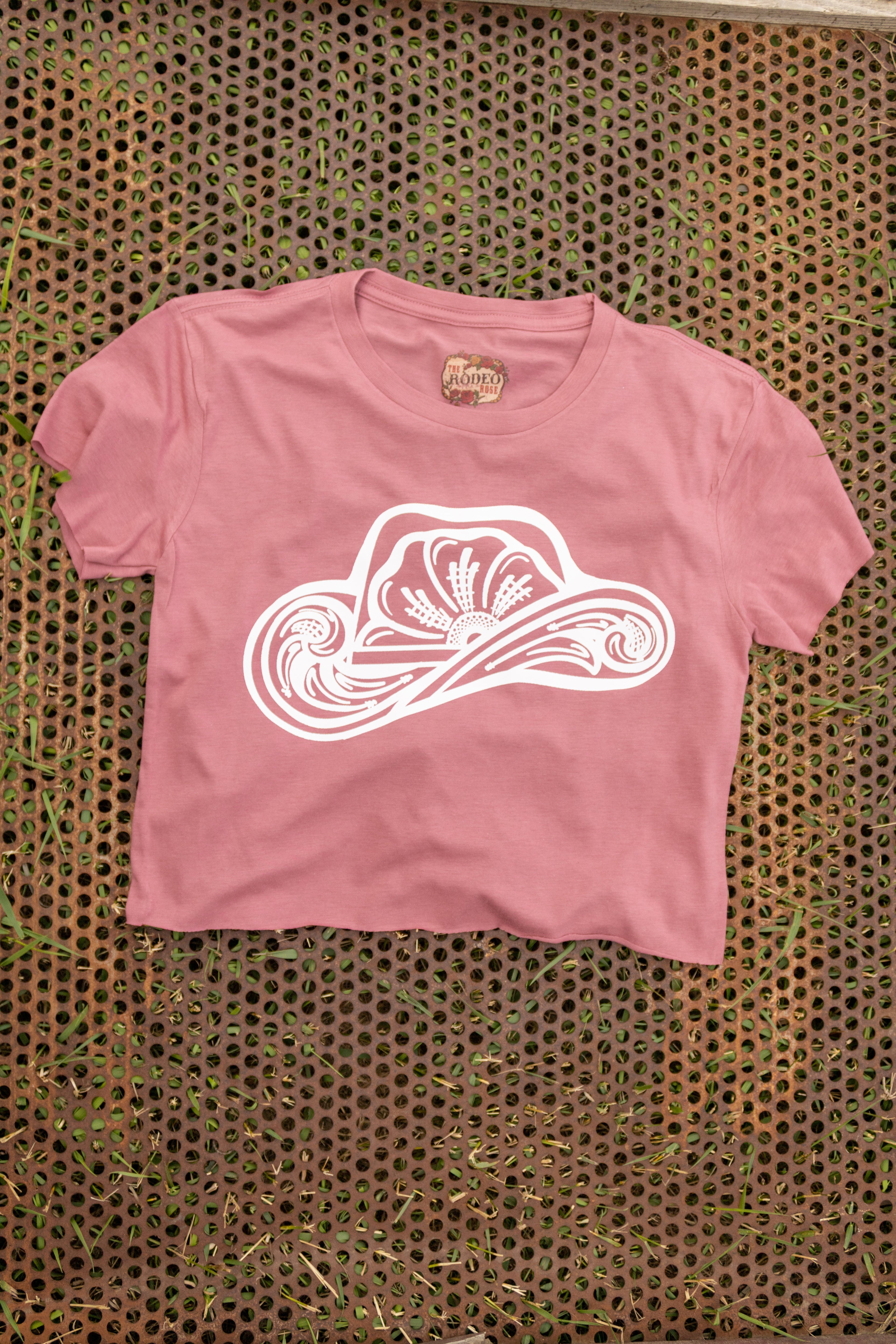 Cowboy Hat Crop Tee