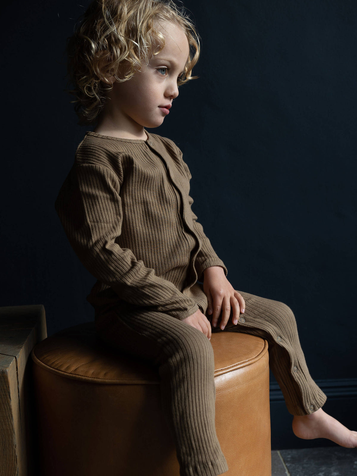 Kids' Ribbed Organic Cotton Pajamas | The Simple Folk Archive