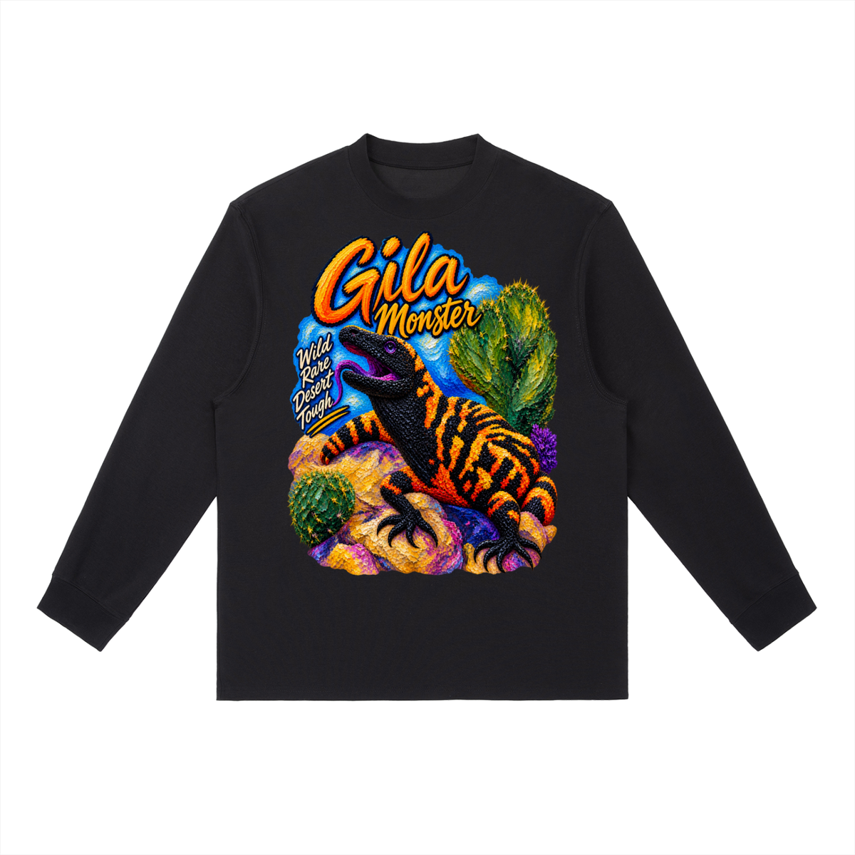 Adult Gila Monster Long-Sleeve T-Shirt