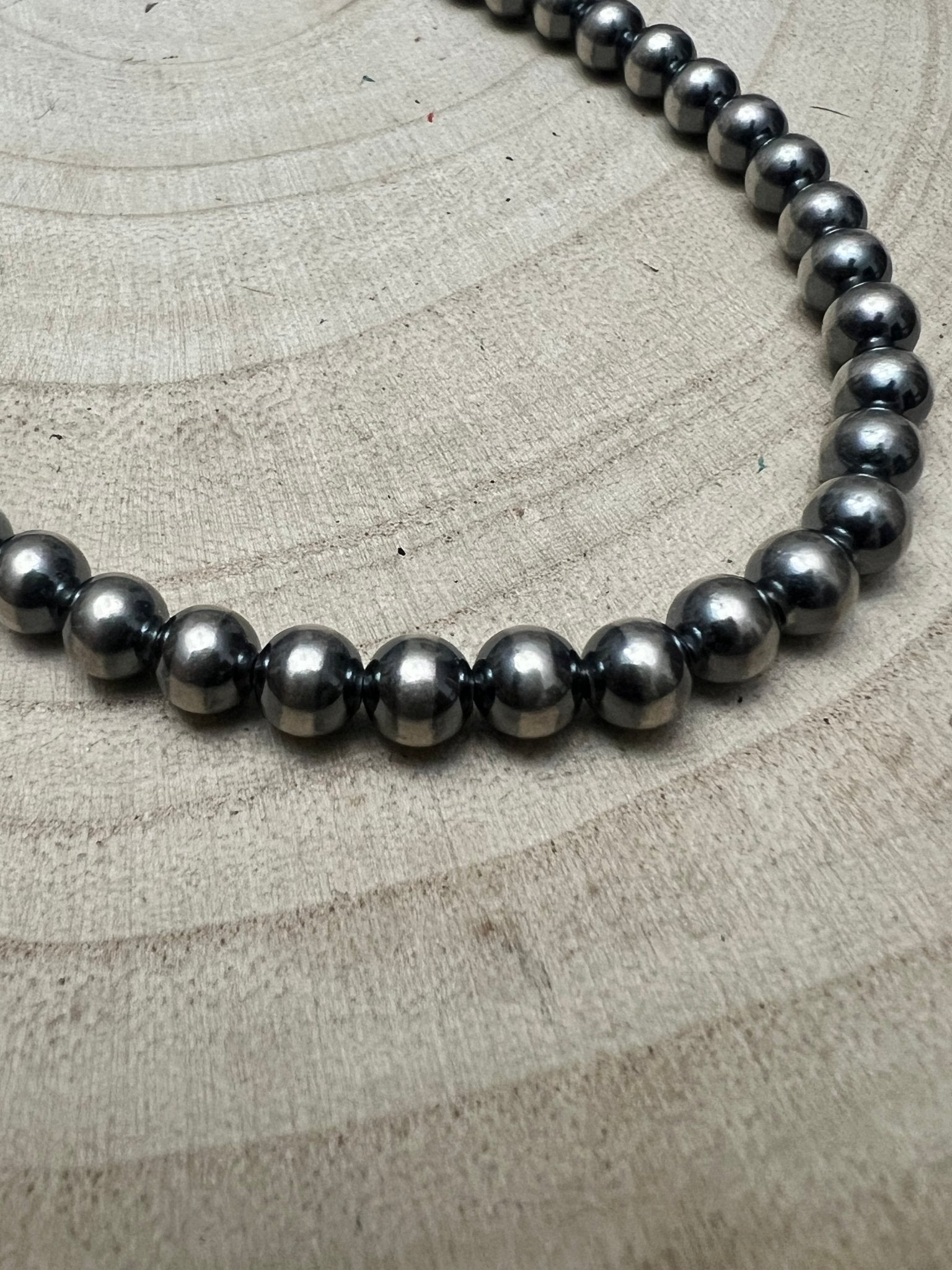 6mm Sterling Pearl Necklace