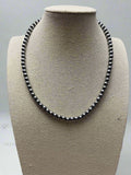 6mm Sterling Pearl Necklace