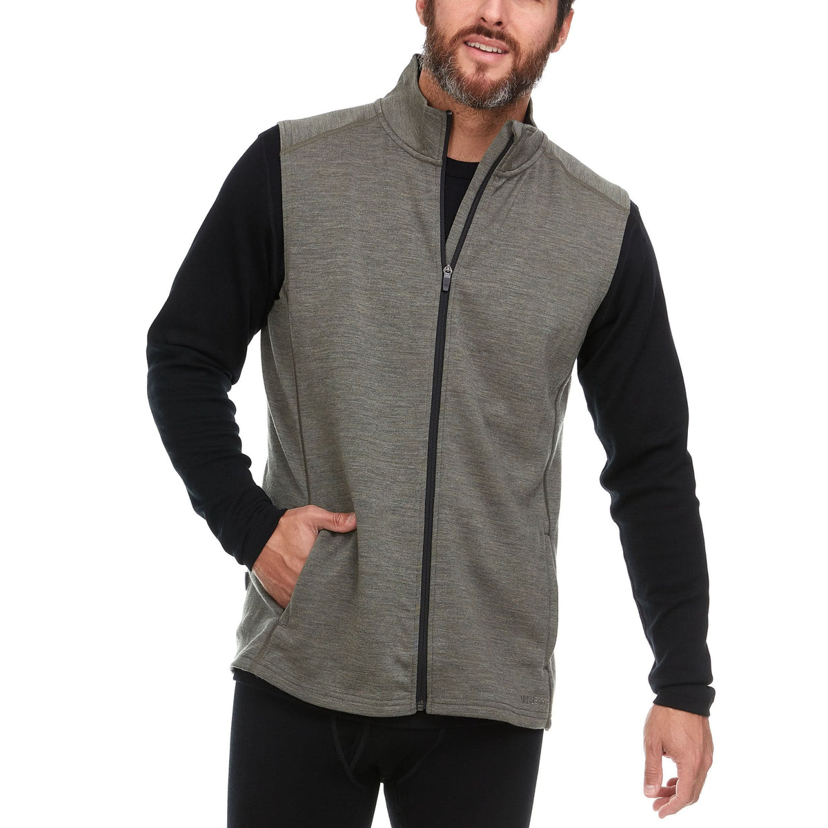 Men's Merino Wool Heavyweight Vest