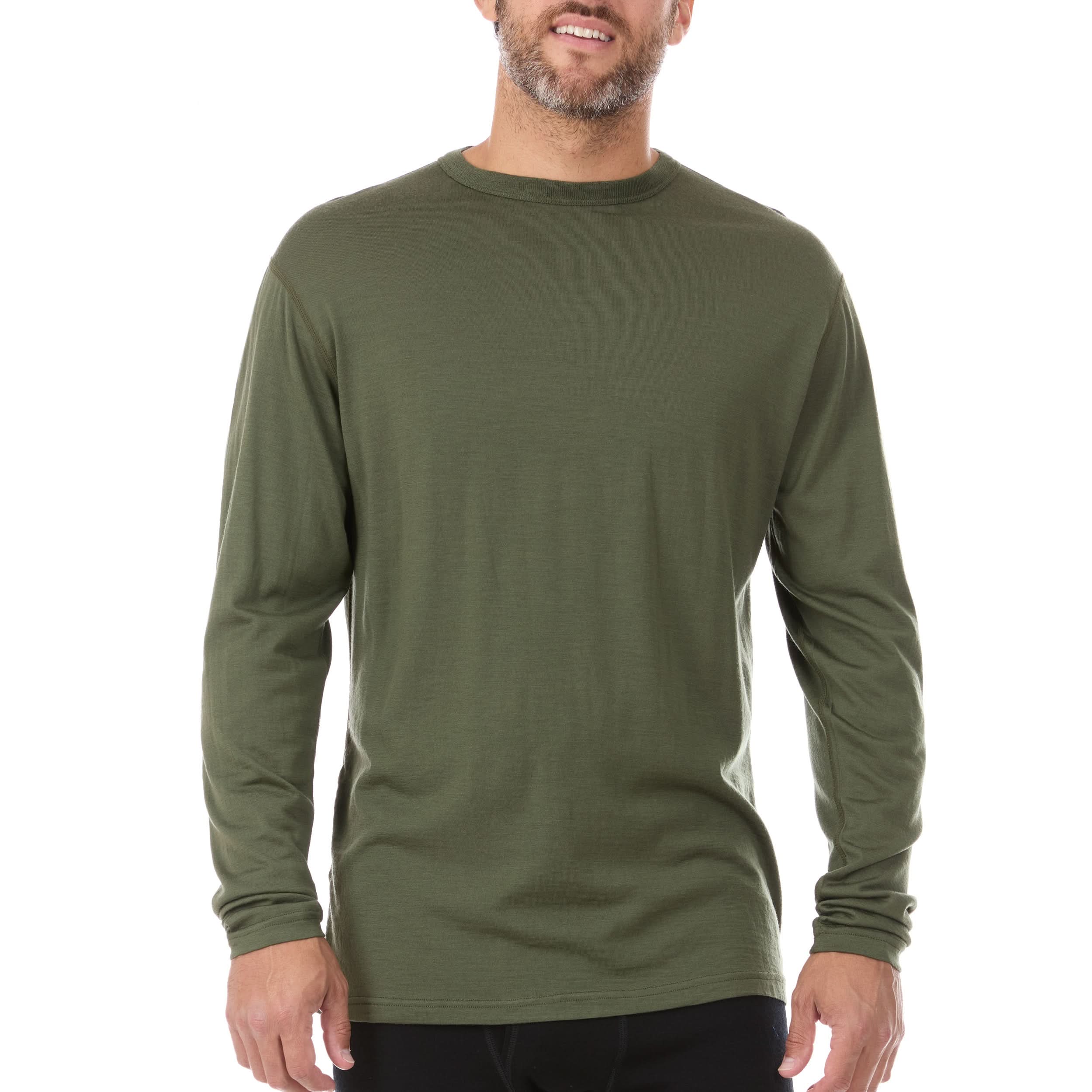 Men's Merino Wool Crew Top