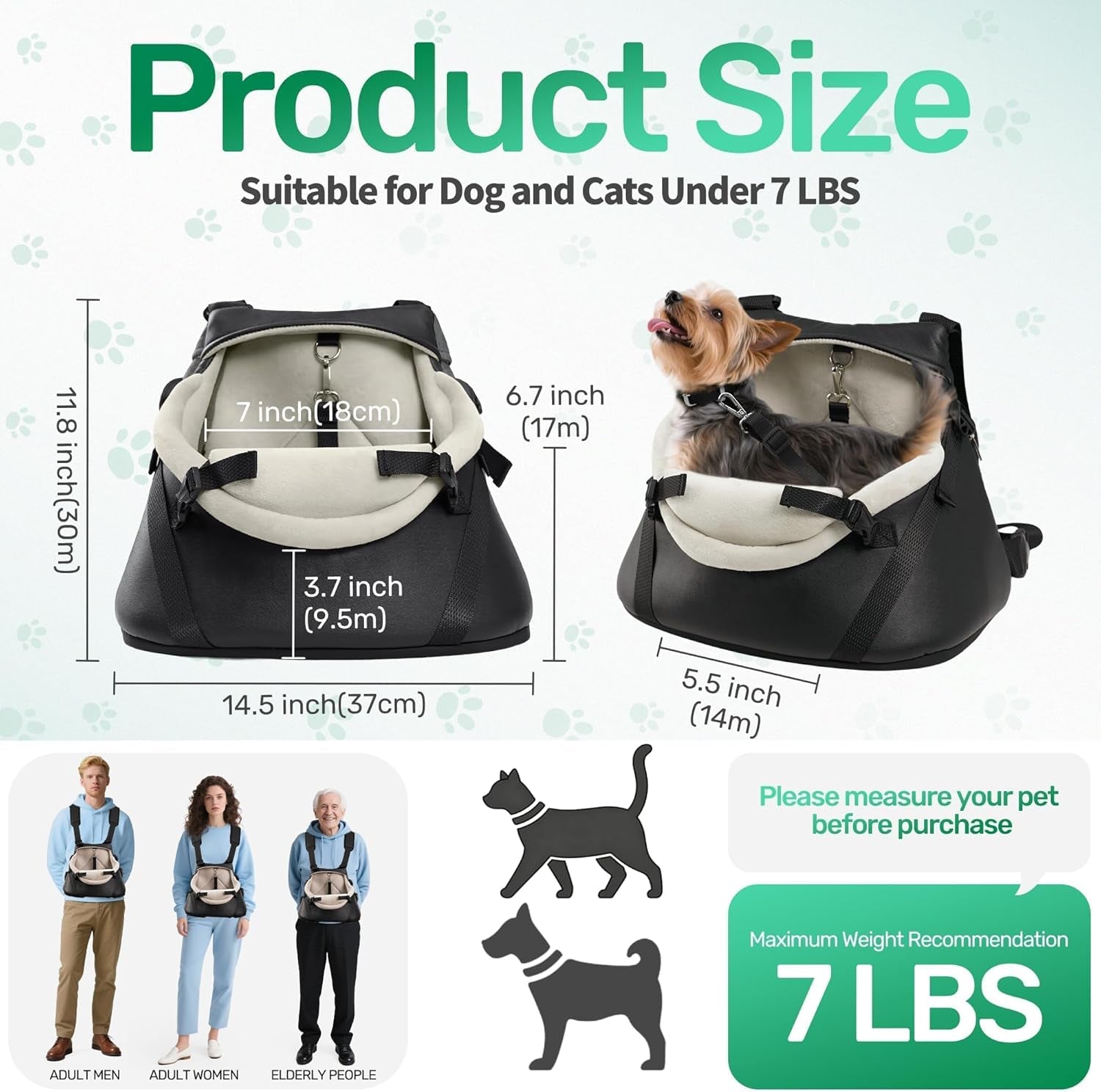 Dog Car Booster Seat
