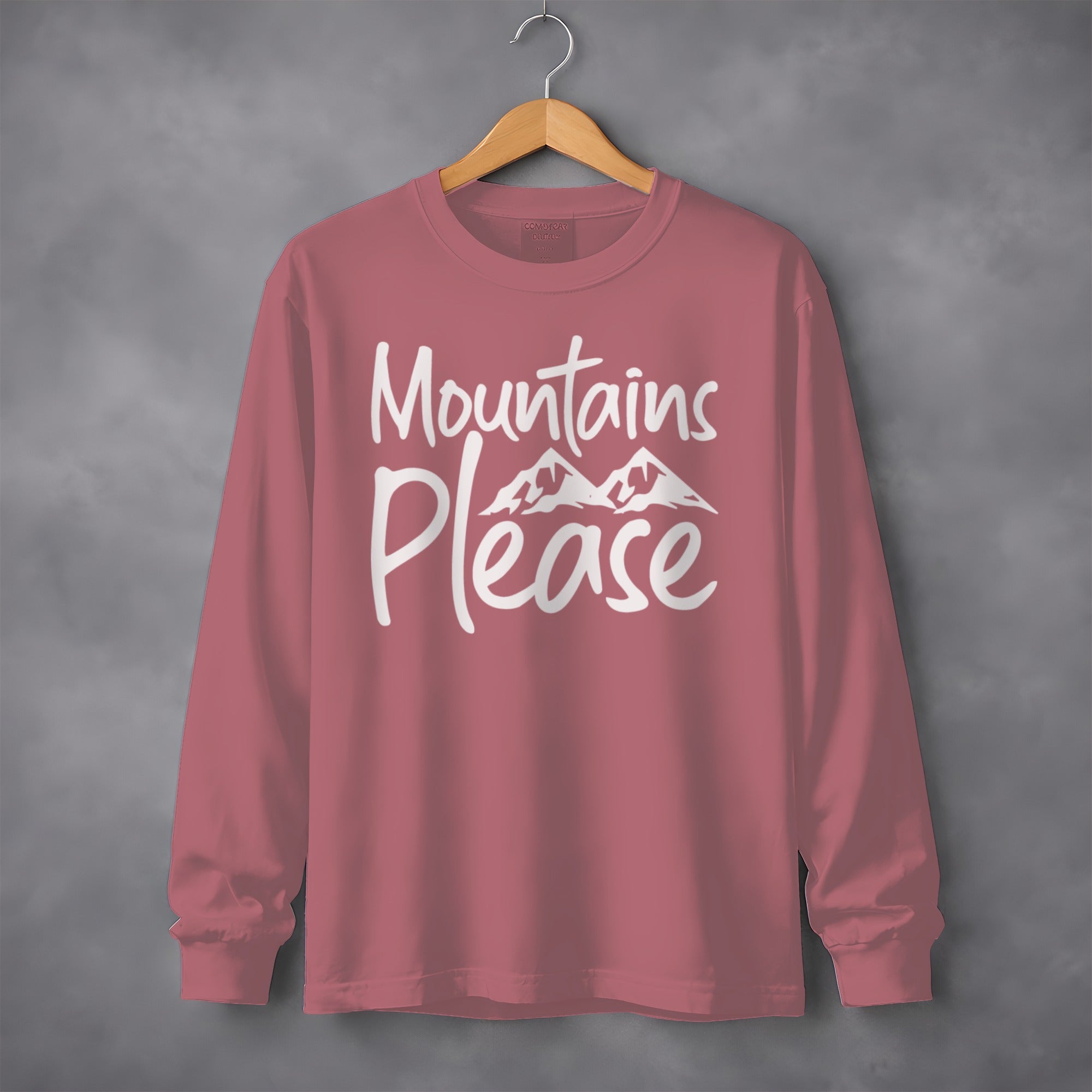 Mountains Please Long Sleeve T