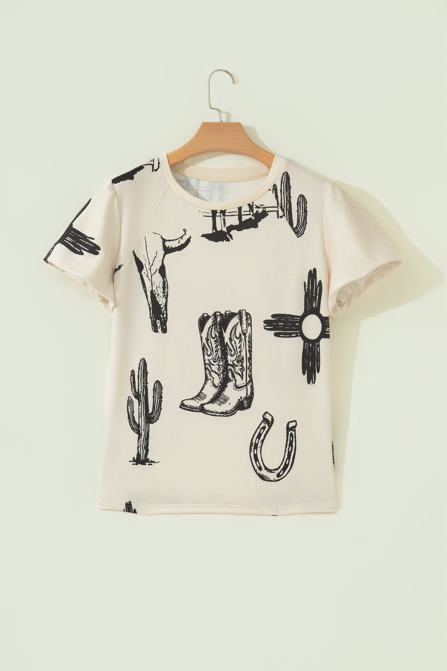 Women's Western Print Tee