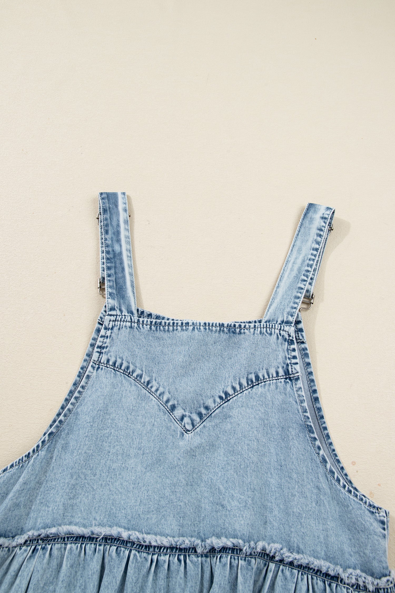 Dusk Blue Overall Denim Dress