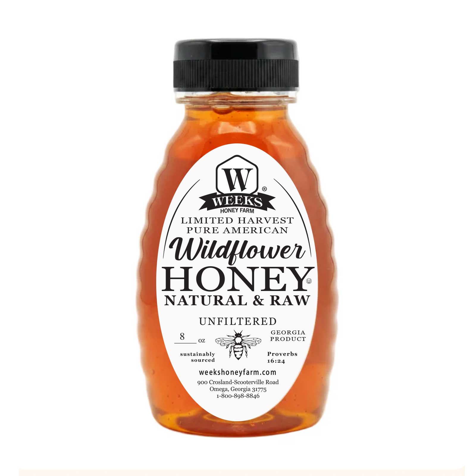 Raw Wildflower Honey