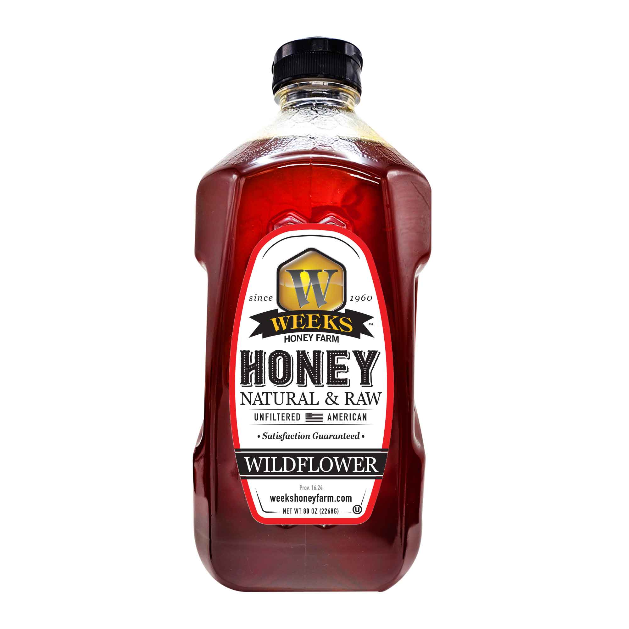 Raw Wildflower Honey