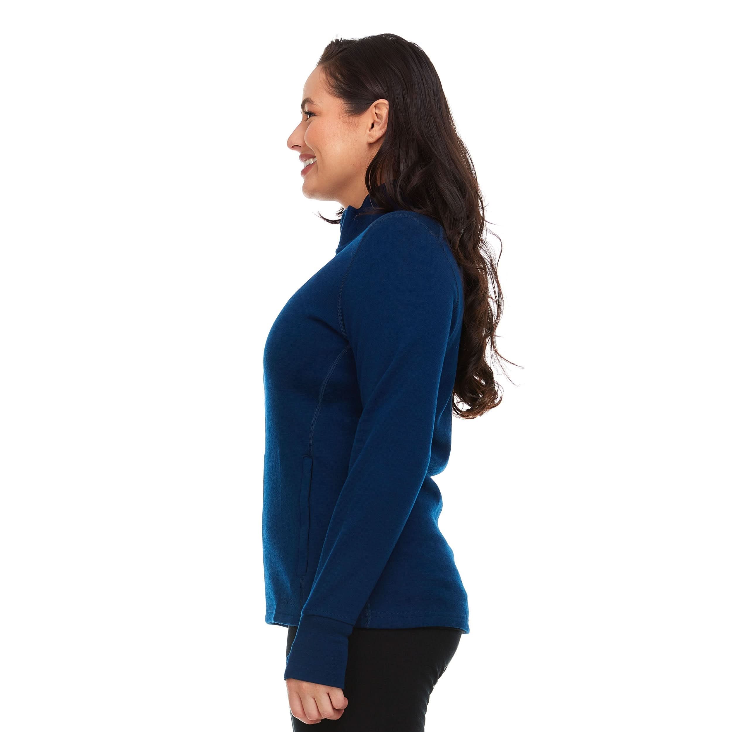 Women's Merino Wool Heavyweight Full-Zip