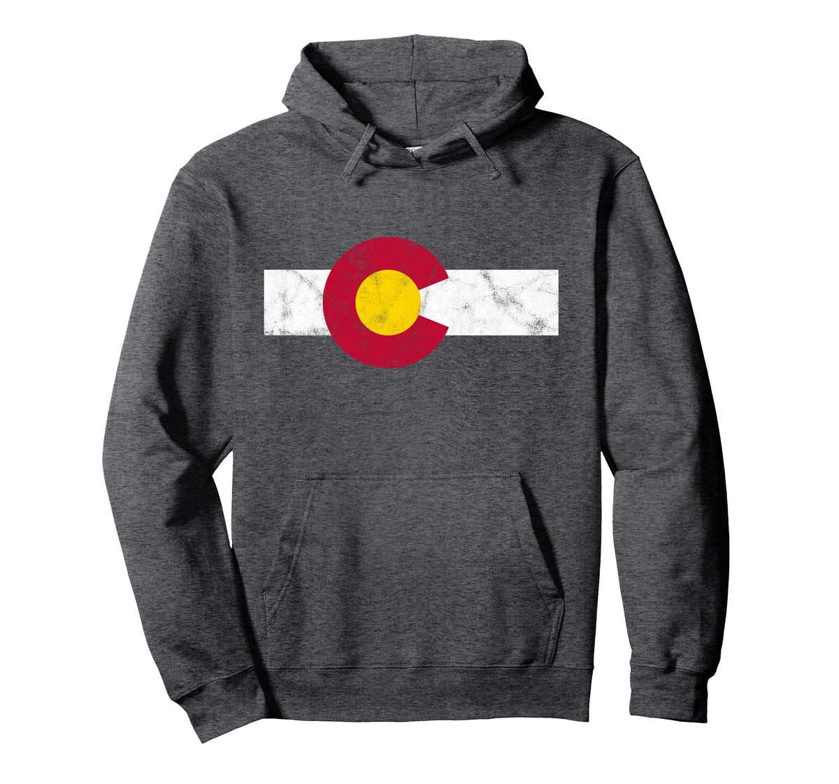 Unisex Colorado Flag Distressed Graphic Tee, Sweatshirt & Hoodie