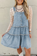 Dusk Blue Overall Denim Dress