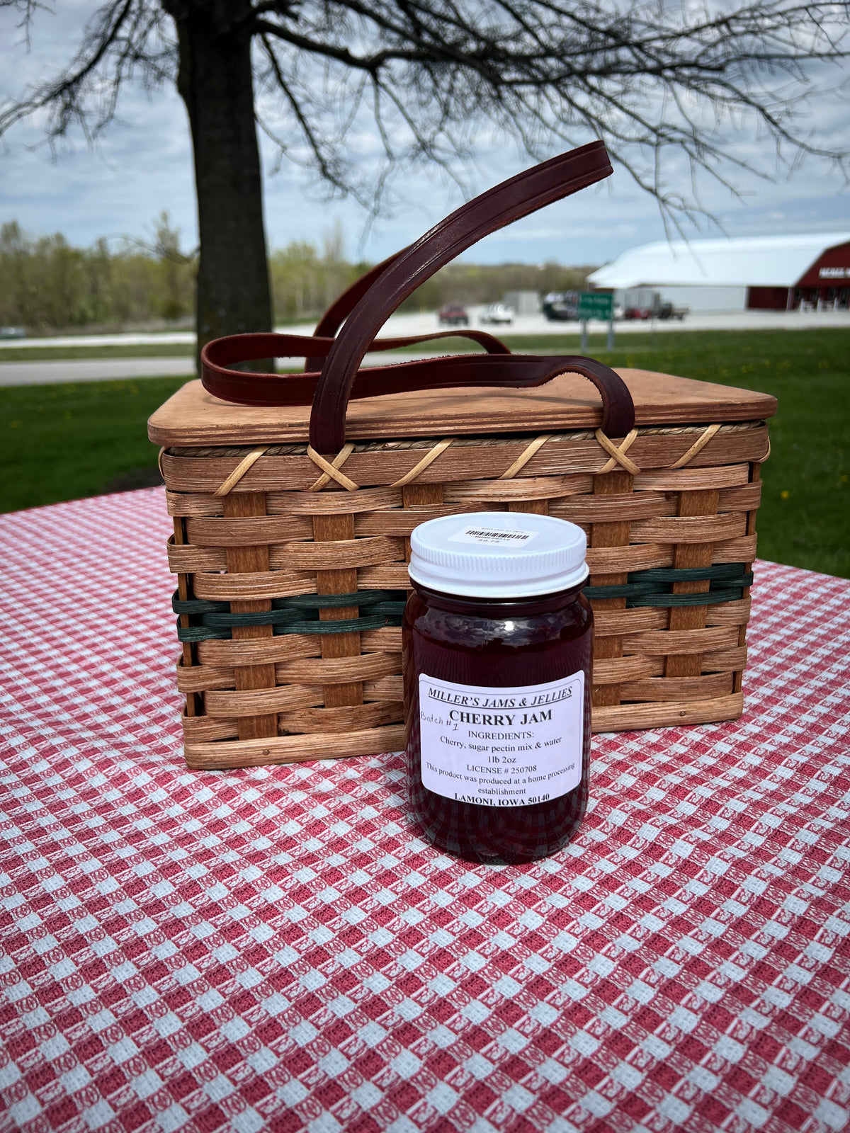 Miller’s Amish-Made Cherry Jam | 9.4 or 18 oz