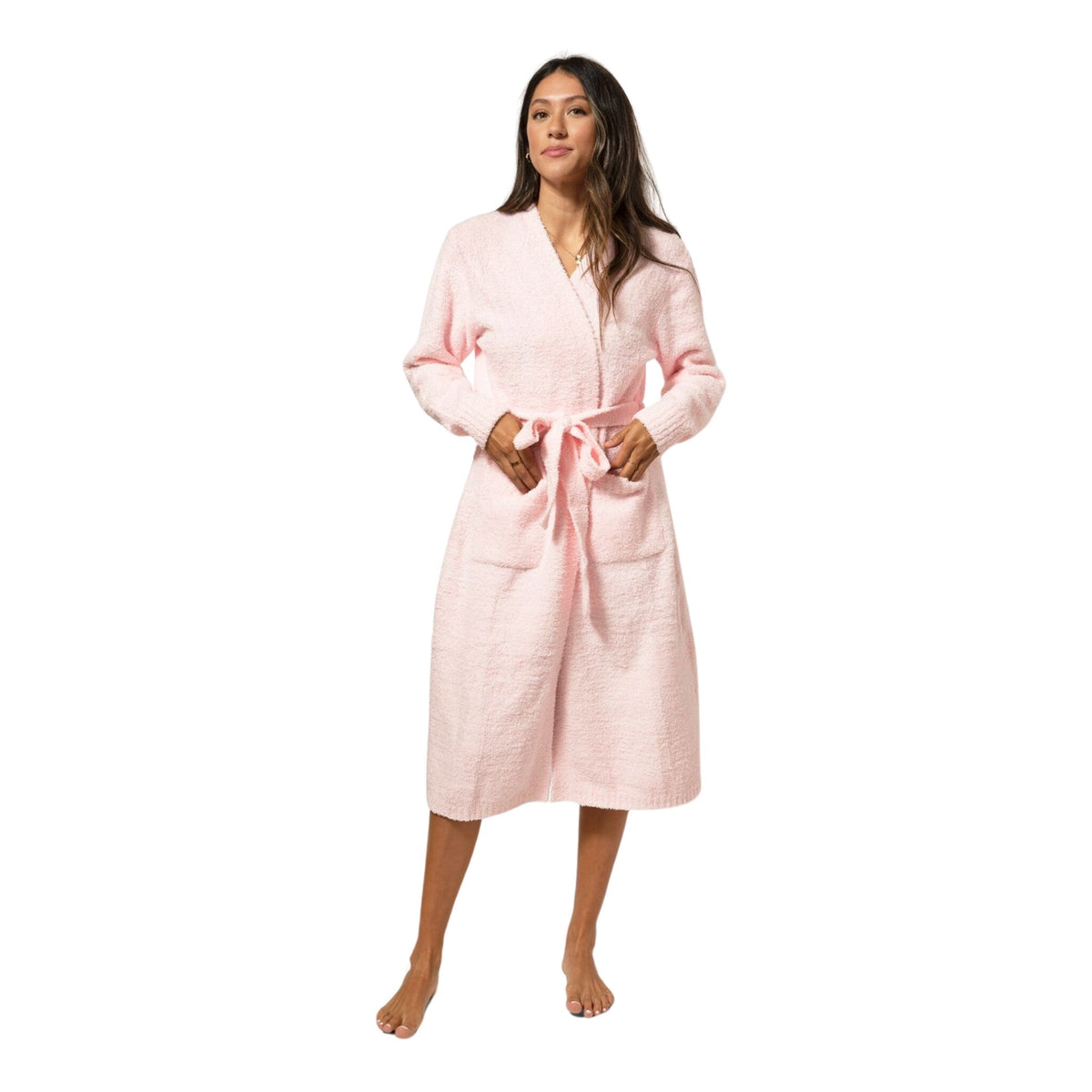 Luxxe Feather Yarn Robe