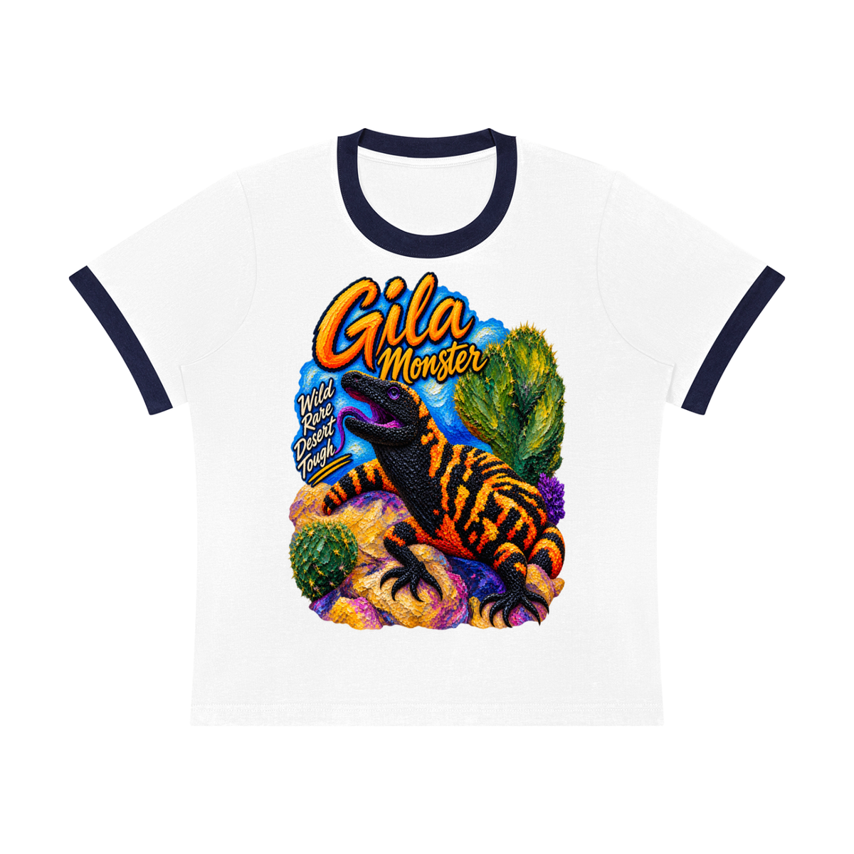 Women's Gila Monster Ringer T-Shirt