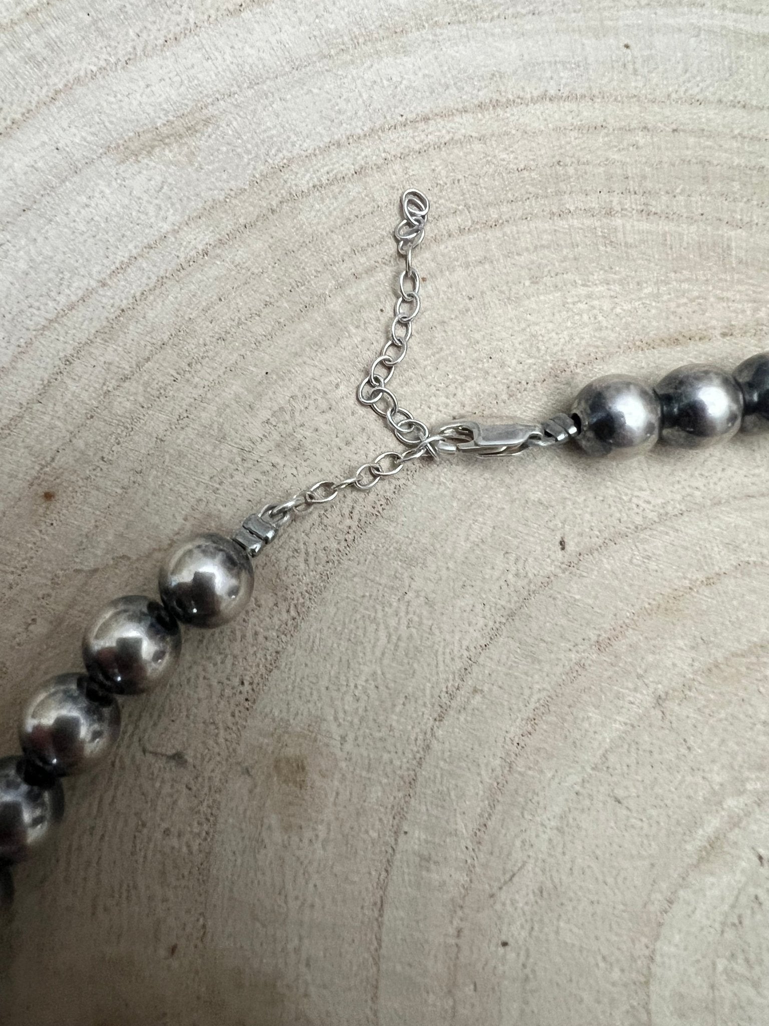 Sterling Pearl & Pink Conch Necklace