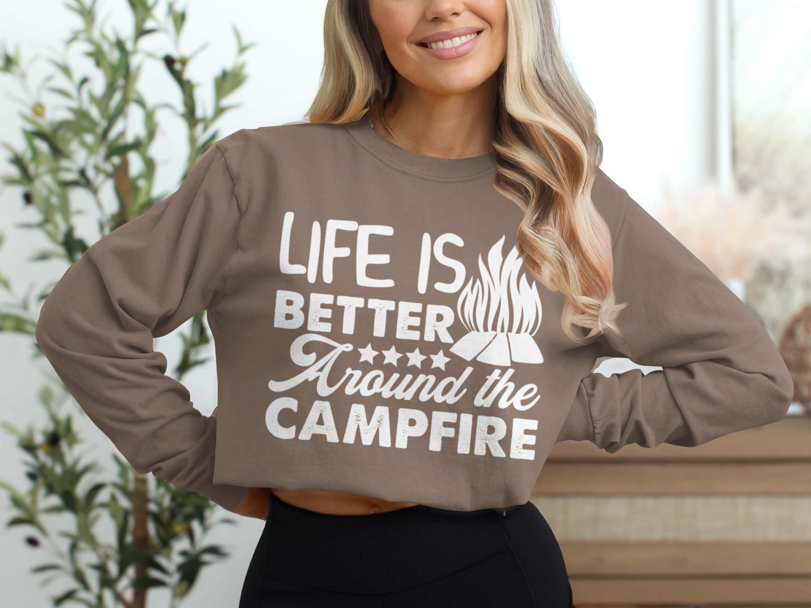 Campfire Long-Sleeve Tee