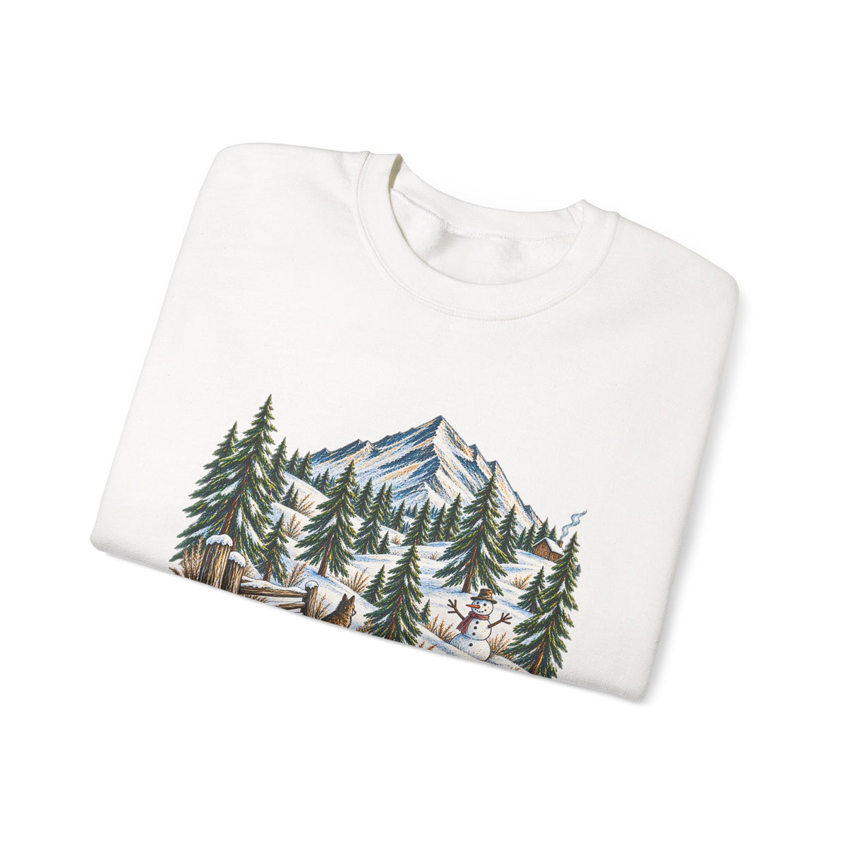 Adventure Is Calling Mountain Crewneck Sweatshirt