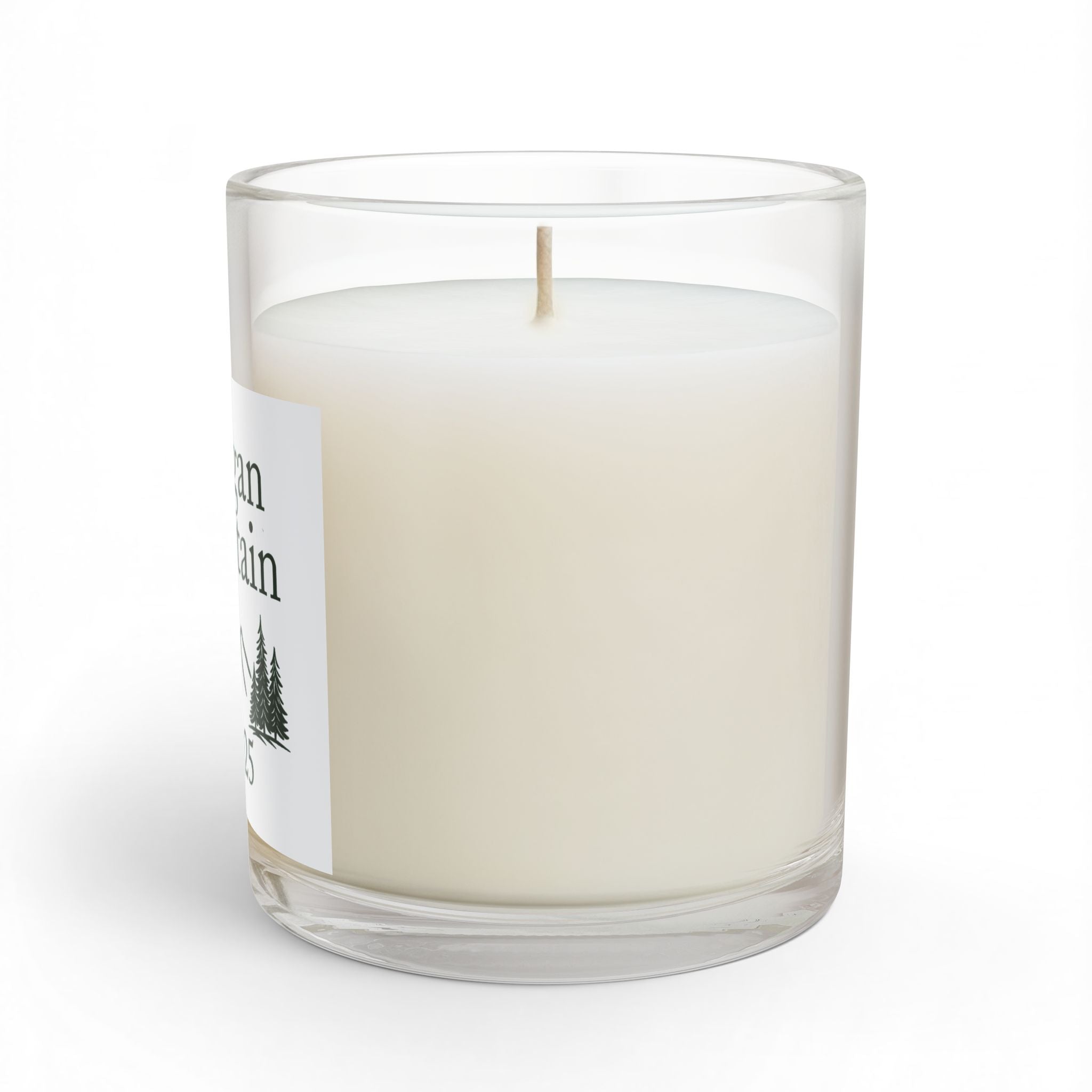 Personalized Mountain Candle