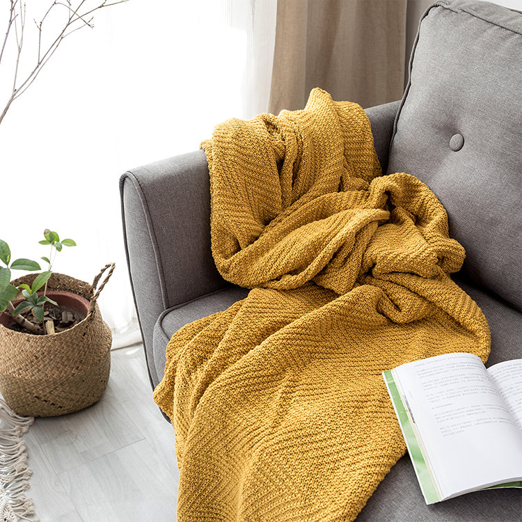 Nordic Cotton Tassel Blanket