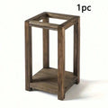 Wood Candle Lantern Stand
