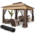 12x12 Pop-Up Gazebo with Netting