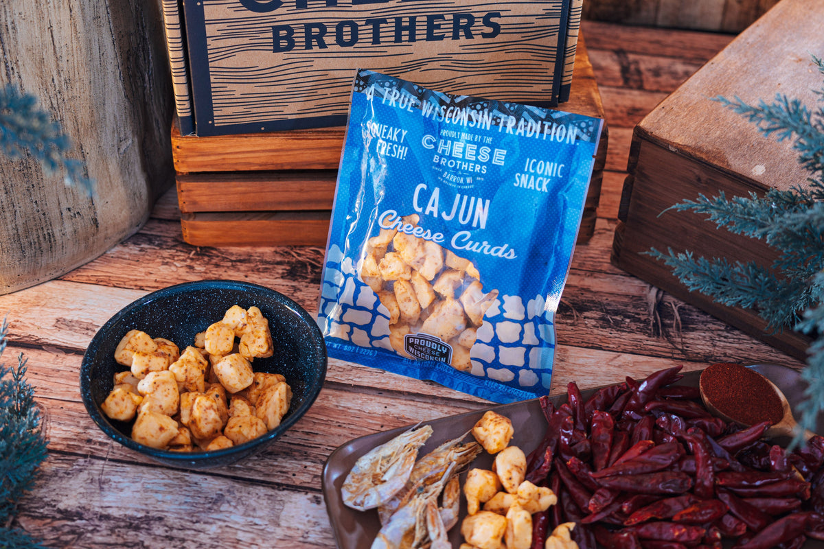 Cheese Brothers Deluxe Char-CURD-erie Box – Curds, Sausage & Snacks