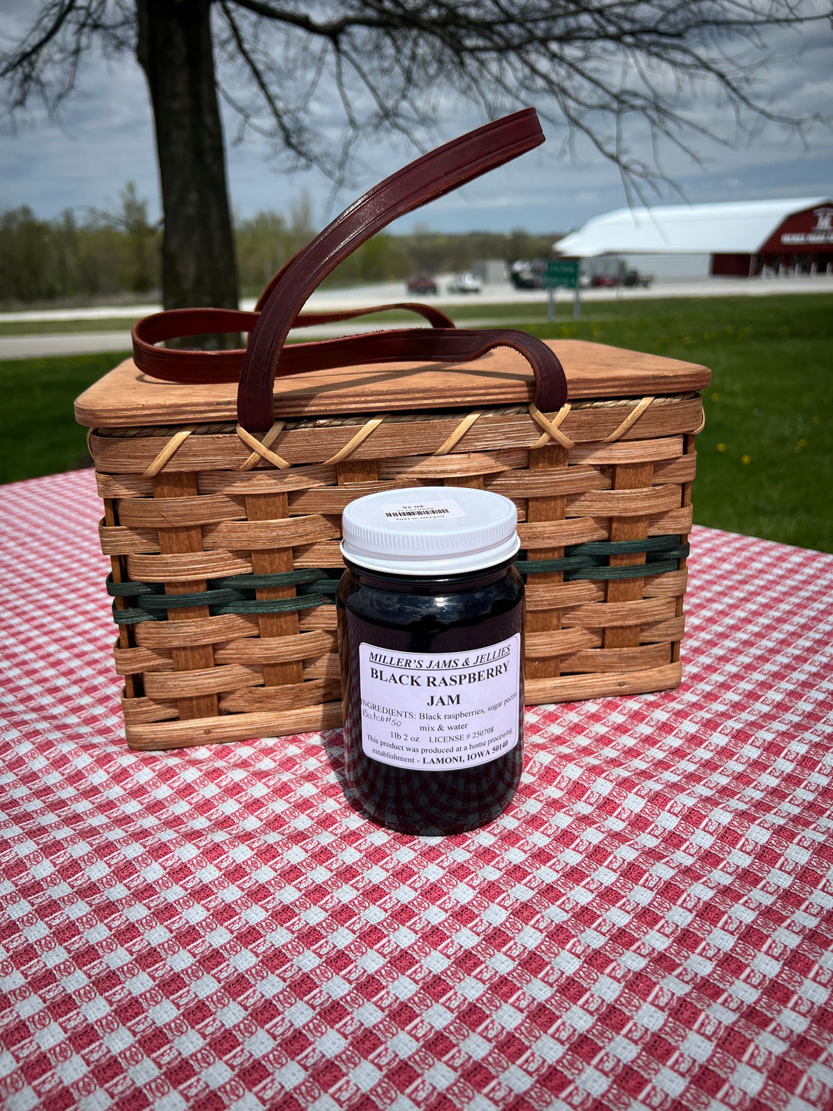 Miller’s Amish-Made Black Raspberry Jam | 9.4 or 18 oz