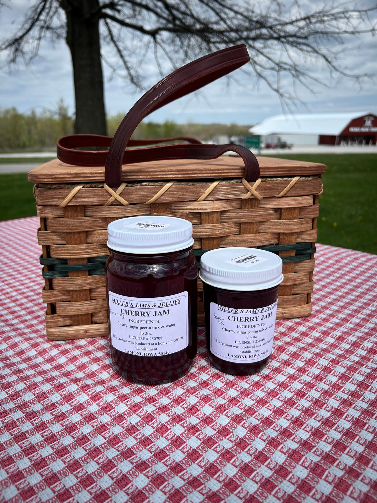 Miller’s Amish-Made Cherry Jam | 9.4 or 18 oz