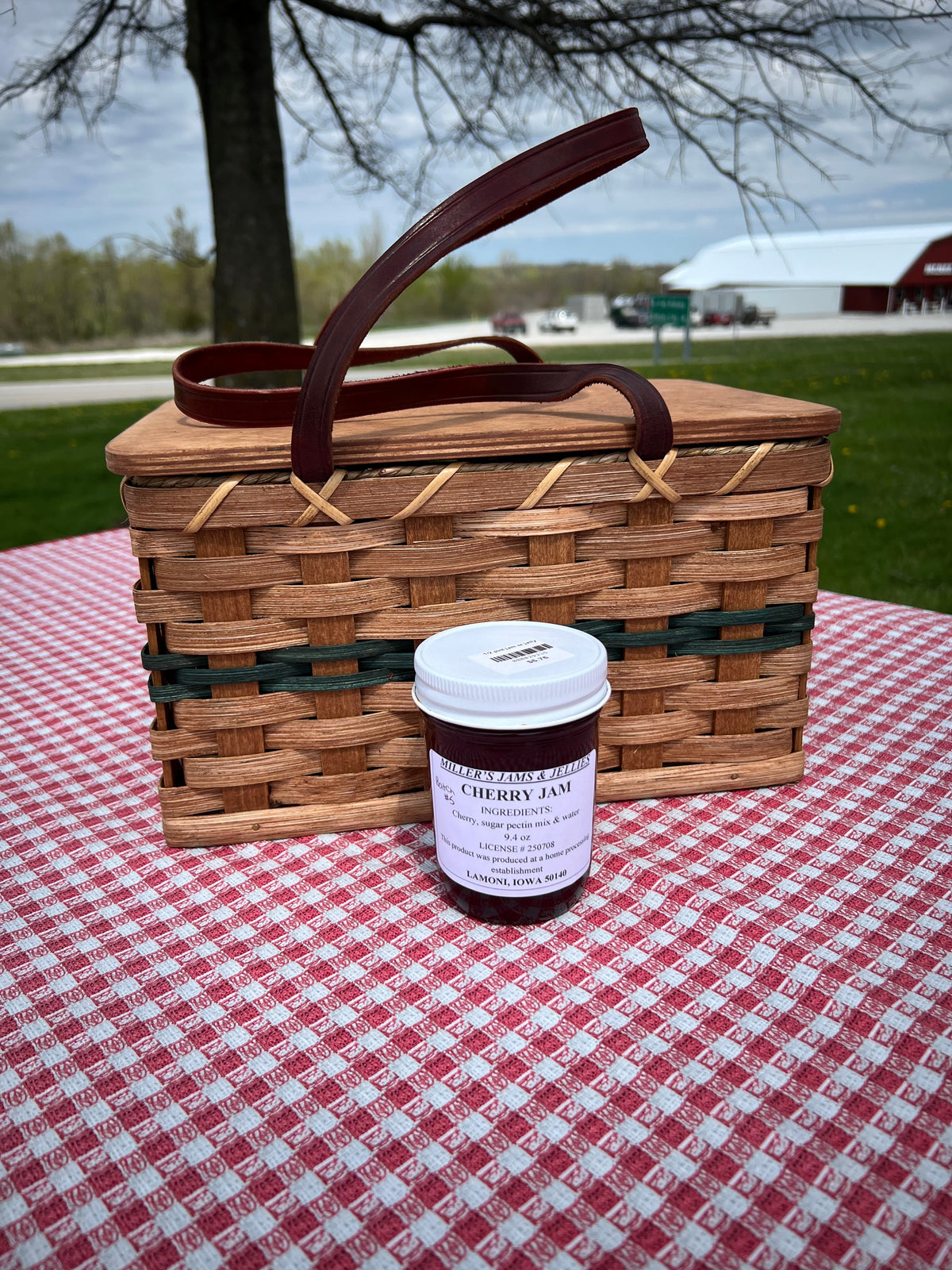 Miller’s Amish-Made Cherry Jam | 9.4 or 18 oz