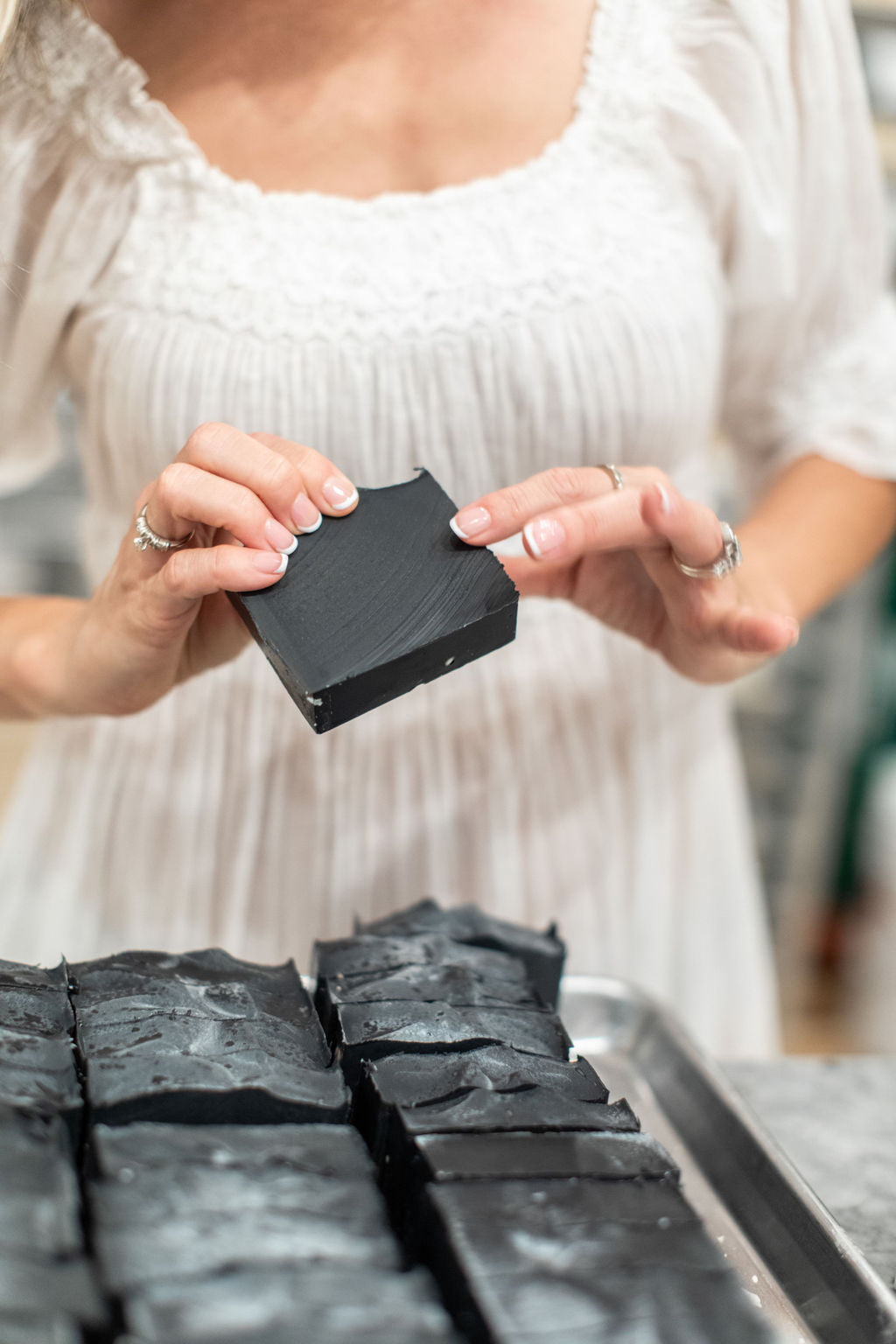 Clarifying Charcoal Tallow & Goat Milk Soap Bar | 5 oz